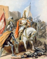 Das Treffen von Emmanuel und Hauptmann Credence