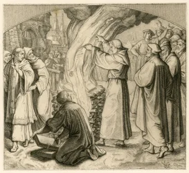 Martin Luther verbrennt die Bannbulle