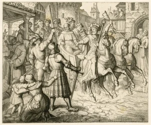 Der Empfang von Martin Luther in Worms