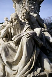 Denkmal für Goethe im Park der Villa Borghese (Detail)
