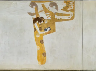 Beethovenfries, Allegorie der „Poesie“ 1902