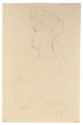 Büste im Profil von links, ca. 1904-05