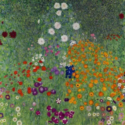 Bauerngarten, Blumengarten, 1907