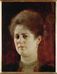 Porträt einer Dame, um 1894