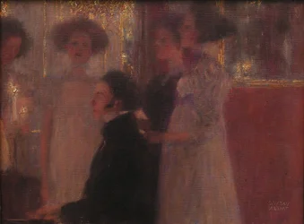 Schubert am Klavier (Skizze)