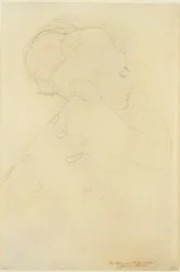 Studie für "Die Braut", ca. 1917-18
