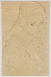 Studie für das Gemälde Porträt Ria Munk III