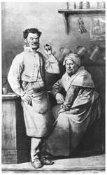 Der Thenardier, Illustration aus 