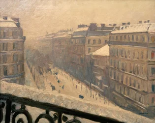 Boulevard Haussmann, Schneeeffekt
