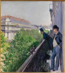Ein Balkon, Boulevard Haussmann