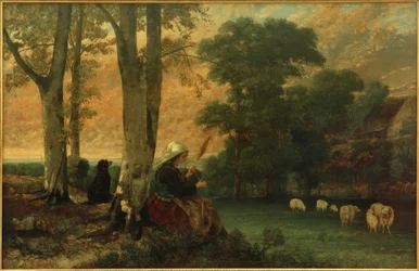 Die Schäferin (Die bretonische Spinnerin)