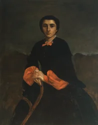 Porträt einer Frau: Juliette Courbet