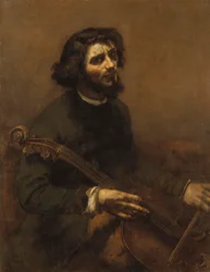 Der Cellist (Selbstporträt), 1847