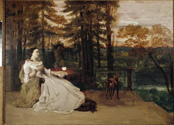 Die Dame von Frankfurt (Gemälde von Gustave Courbet)