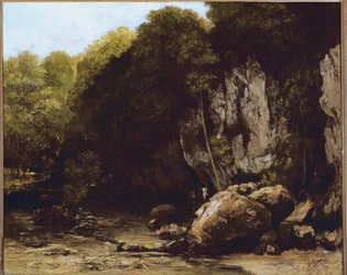 Ansicht des Ortes Le Puits-Noir bei Ornans