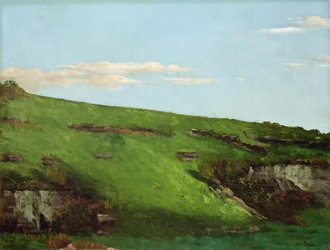 Wiesenhang bei Ornans, 1862