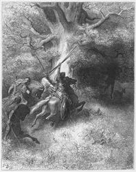 Gustave Doré Bibel: Tod von Absalom