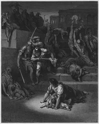Gustave Doré Bibel: Das Massaker der Unschuldigen