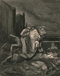 Mein weiser Lehrer, der ihn zurückdrängt, um 1890