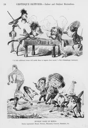 Humorvolle und groteske Skizzen von Gustave Doré