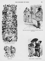 Humoristische und groteske Skizzen von Gustave Doré