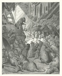 Die Fabeln von La Fontaine: Der Rat der Ratten