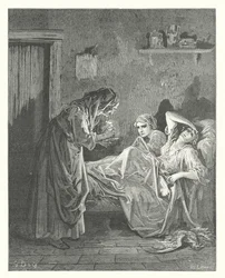 Die Fabeln von La Fontaine: Die alte Frau und ihre Dienerinnen