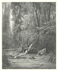 Die Fabeln von La Fontaine: Der Wildbach und der Fluss