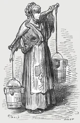 Die Milchfrau, 1872