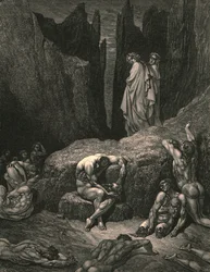 Warum heftest du deinen Blick noch unten auf die verstümmelten und elenden Schatten, ca. 1890