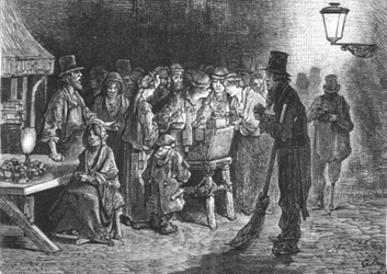 Whitechapel-Erfrischungen, 1872