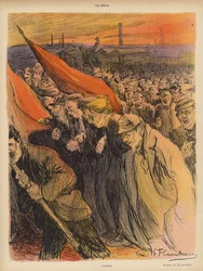 Industriestreik: Der Exodus, ca. 1902