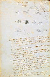 Zeichnungen von Juwelen für Salammbô, ca. 1858