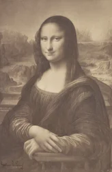 [Millets Zeichnung der Mona Lisa]