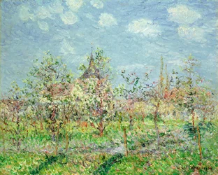 Blühender Obstgarten, 1902