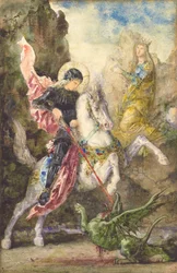 St. Georg und der Drache, 1869