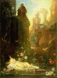 Moses als Kind, ca. 1876-78
