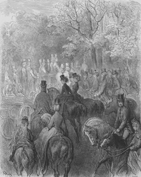 Hyde-Park, Reiterkutschen