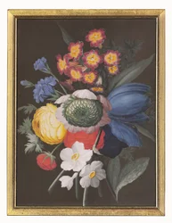 Stillleben mit Blumenstrauß