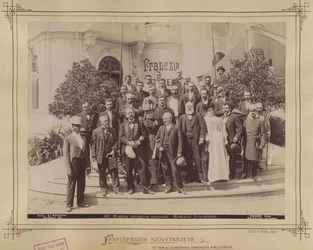 Millenniumausstellung, Journalisten - Budapest XIV.