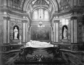 Das königliche Mausoleum, Frogmore, 1901