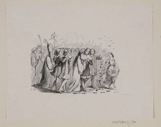 Illustration zu "Die wilden Schwäne" in H.C. Andersen, "Märchen und Geschichten", Band 1