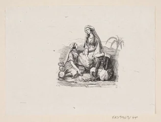 Illustration zu "Den fliegenden Koffer" in H.C. Andersen, "Märchen und Geschichten", Band 1