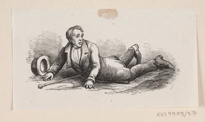 Illustration zu "Lykkens Kalosker" in H.C. Andersen, "Märchen und Geschichten", Band 1
