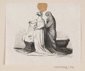 Illustration zu "Lykkens Kalosker" in H.C. Andersen, "Märchen und Geschichten", Band 1