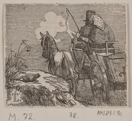 Illustration zu "Gjordemoderen og Trolden"