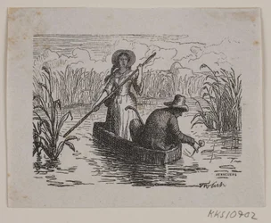 Illustration zu T. A. Becker, "Der Ring auf Hastrup"