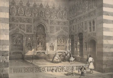 100. Ein Iwan, in Damaskus, 1843