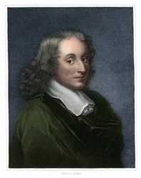 Blaise Pascal, französischer Philosoph, Mathematiker, Physiker und Theologe, 1833