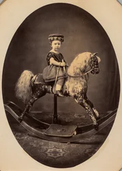 Francis Wayland Sherman im Alter von 2 Jahren und 10 Monaten, 1862